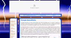 Desktop Screenshot of energiafotovoltaica.ws